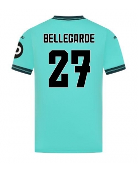 Billige Fotballdrakt Wolves Jean-Ricner Bellegarde #27 Replika Bortedrakt 2025-26 Kortermet Billige Fotballdrakt Wolves Jean-Ricner Bellegarde #27 Replika Bortedrakt 2025-26 Kortermet